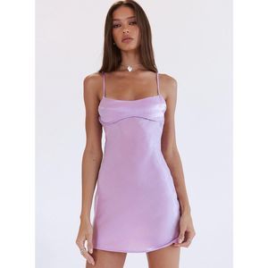 Princess Polly Violetta Purple Iridescent Mini Dress size 6